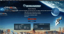 Desktop Screenshot of gamma.astroempires.com