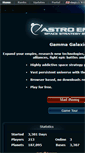 Mobile Screenshot of gamma.astroempires.com