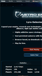Mobile Screenshot of lyra.astroempires.com