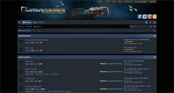 Desktop Screenshot of forum.astroempires.com