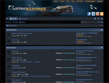 Tablet Screenshot of forum.astroempires.com