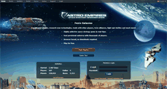 Desktop Screenshot of fenix.astroempires.com